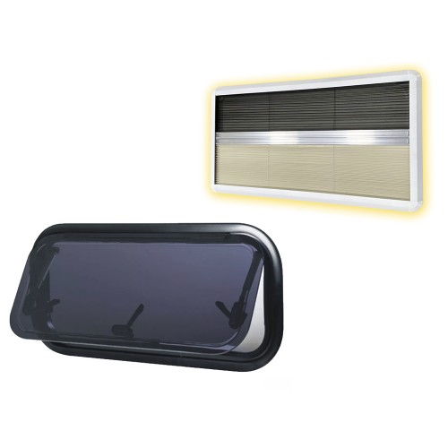 Масис Прозорец + Щора АМ 650 х 300 с LED осветление